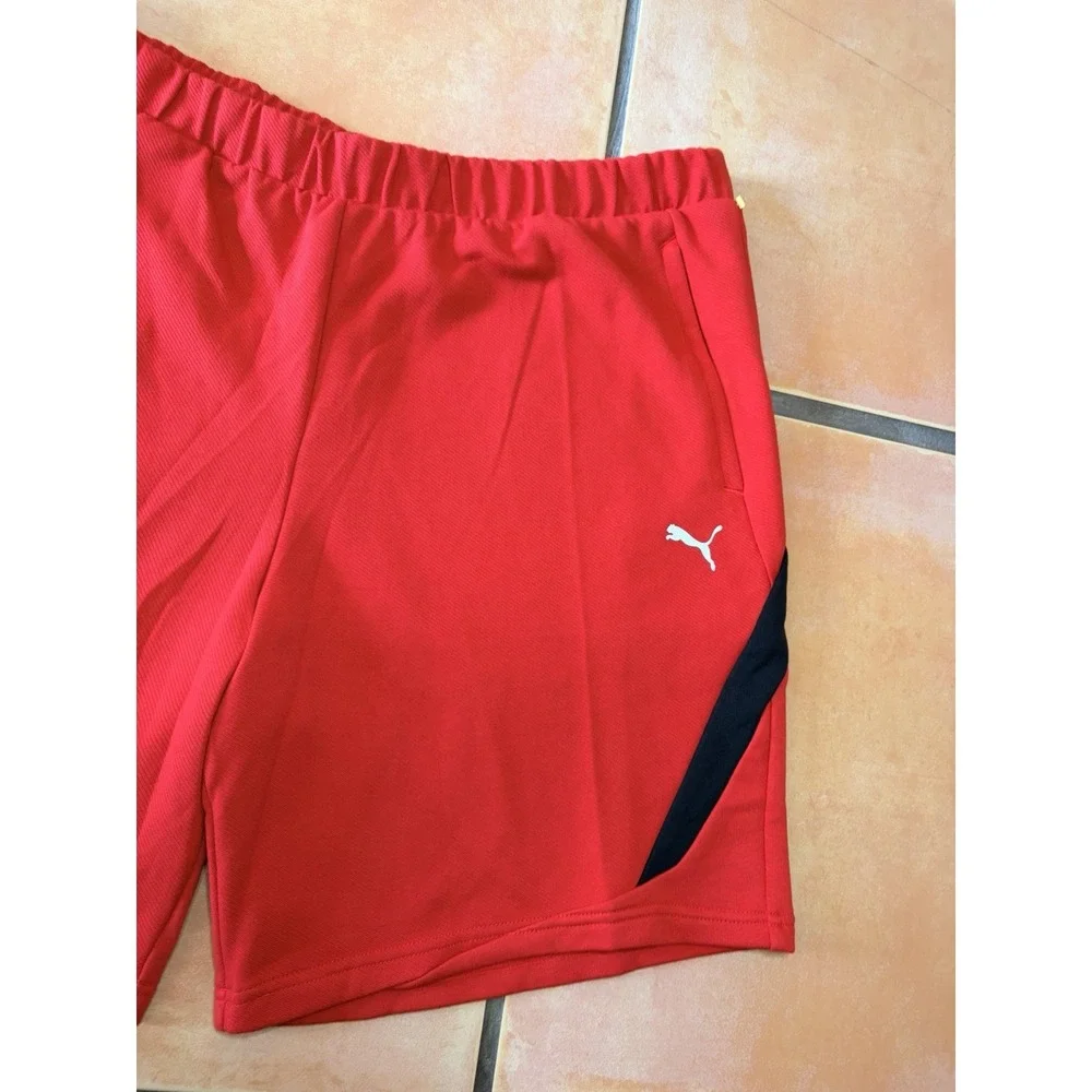 Puma Scuderia Ferrari Race Sweat Shorts Red Men's Size XL 634245-02